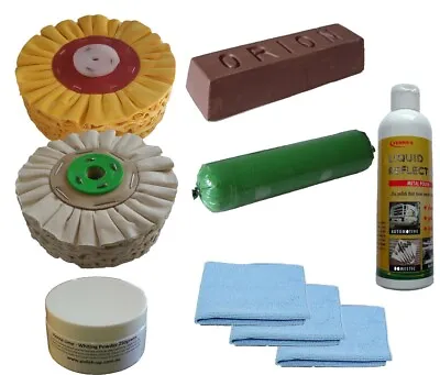 178mm Airflow Alloy Aluminium Polishing Kit • $129