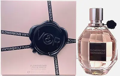 Viktor Rolf Flowerbomb 3.4 Oz L'Eau De Parfum Spray New Factory Sealed In Box • $43.20