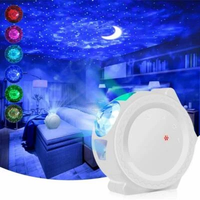$17.54 • Buy Projector Galaxy Night Light Starry Sky Ocean Star Kid 3D Lamp Rechargeable 3in1