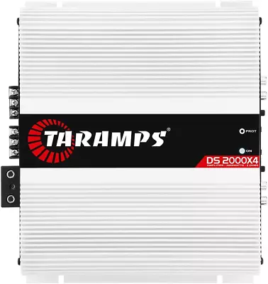 Taramps DS 2000x4 Multi-Channel Amplifier 4 Channels 2000 Watts RMS 2 Ohms Car A • $339.99