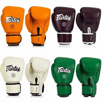 Fairtex BGV16 Fighting Train Sparring MMA Martial Arts Muay Thai Boxing Gloves • $111.40