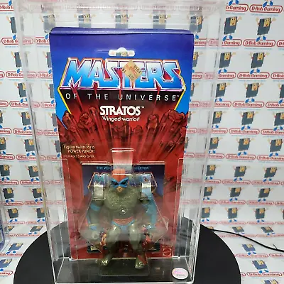 Stratos He-Man MOTU 8-back AFA CAS MOC 1982 MATTEL New Sealed No Warranty TEST • $9000