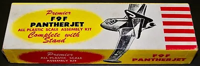 Original 1950's Premier (aurora) Kit No. 303-49 F9f Panther Jet Model Kit • $49.99