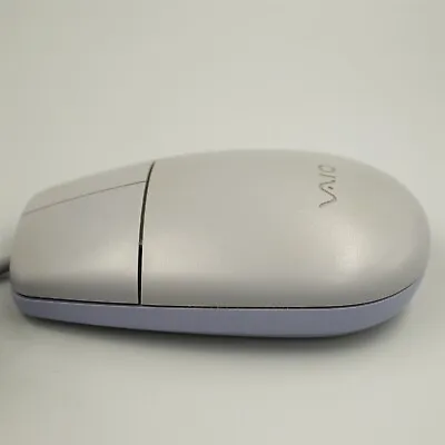 Sony Vaio 2-Tone Purple Gray Computer PS2 Ball Mouse Vintage • $24.99