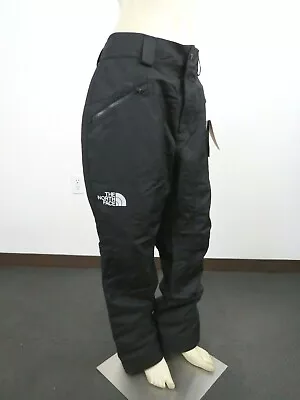 Mens The North Face Straight Six Ski Snowboard Waterproof Snow Ski Pants - Black • $111.96