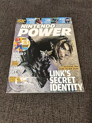 Nintendo Power Volume 193 Zelda Twilight Princess Links Secret Identity W Poster • $15