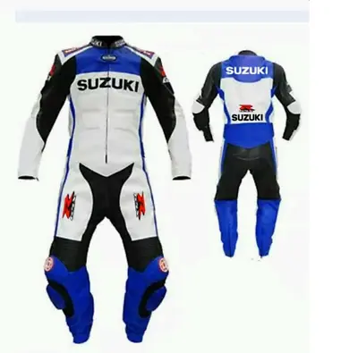 $290.89 • Buy Suzuki GSXR Motorcycle 1PC Suit Leather Motorbike Sport Biker Racing Armour New