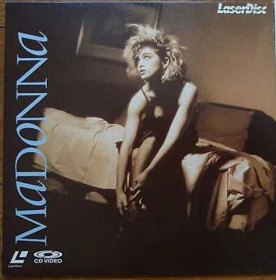 MADONNA 8  Laserdisc Like A Virgin Music Videos Japan LD 20CM LM025-8112 • $29.95