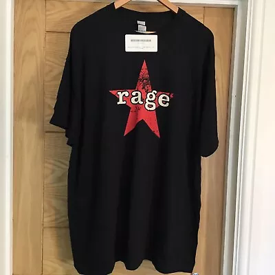 Rage Against The Machine Mens Black T Shirt Size 2XL • £14.99