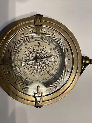Vintage West London Brass Compass • $30