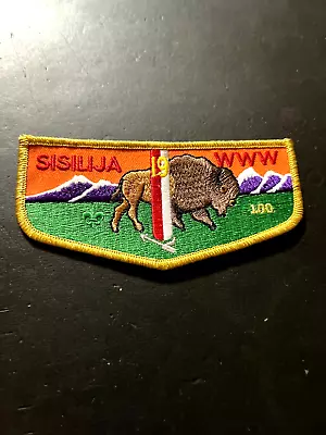 OA SISILIJA LODGE 19 HF 100th ANN FLAP • $13.49