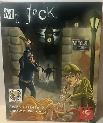 Mr. Jack The Ripper Board Game By Hurrican 2007 - 100% Complete Excellent Cond. • $25.49