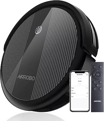 AIRROBO P10 Robot Vacuum Cleaner 2600Pa WiFi Connected Self Charging • $39.99