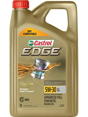 Castrol Edge 5W-30 Ll Sn + Acea C3 Ll04 For VW 504 507 5L (3432979) • $139.77