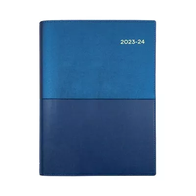 $19.95 • Buy Collins Vanessa A5 2023/2024 Financial Year Diary Week To View 385.V59 - Blue