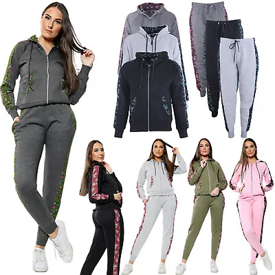 Women/ Girls Jogging 2PCs Tracksuit Set Ladies Top Hoodies Pants Lounge Wear UK • £16.99