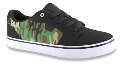 DC Anvil TX SE Skate Shoes - NEW Mens Size 10 Black / Camo - #43565-WL • $39.95