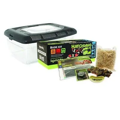 £57.06 • Buy Komodo Basic Starter Kit Hatchling & Snake Terrarium Substrate Bowl HeatMat Bark