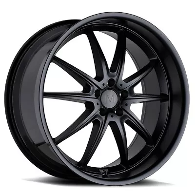 22  Mandrus Wheels 'argent' Matte Black Mercedes Ml/gl/gls Audi A7 A8 Q7 (new) • $999