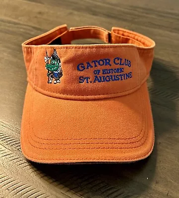 Gator Club University Of Florida Gators Sun Golf Visor Adjustable Hat Cap • $7.49