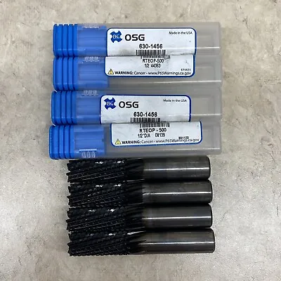OSG 630-1456 Carbide End Mill 1/2 In. Dia. RTEOP-500 Used Lot Of 4 • $30