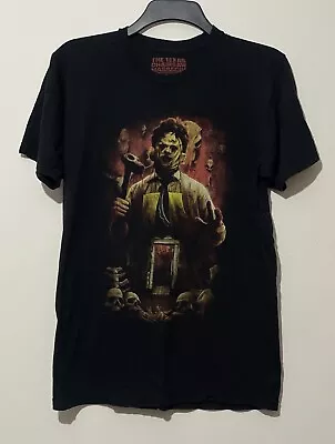 Terror Threads The Texas Chainsaw Massacre Leatherface T-shirt Size M Horror • £14.99