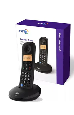 Digital Cordless Phone Single Handset Home Telephone House Office Landline • £23.49