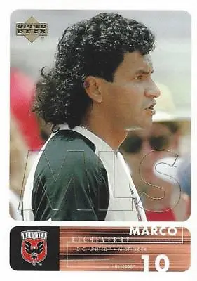 2000 Upper Deck Major League Soccer Base Cards DC United (#1 - #8) - MLS • $1.25