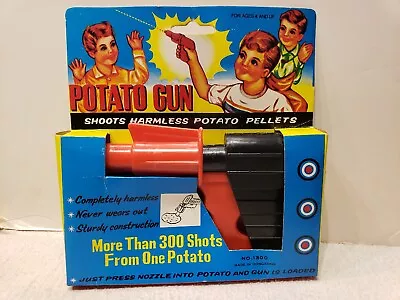 Vintage Potato Gun Hong Kong Toy Original Box No.1300 • £9.49