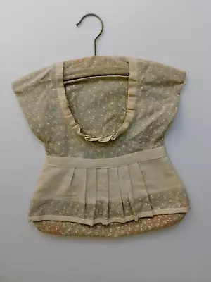 Vintage Clothes Pin Laundry Bag Holder Little Girl's Dress ROWITEX 18x13 • $14.99