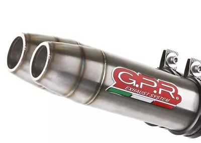 Ducati Multistrada 1100 07-09 GPR Exhaust Systems Deeptone Slipon Mufflers • $835