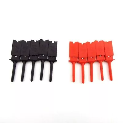 50mm Micro Mini Insulated Functional Test Hook SMD IC Probe Clip Jumper Grabber • $2.79