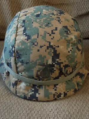 Vintage US Military USMC PASGT Digital Camo Helmet Size Medium • $149.99