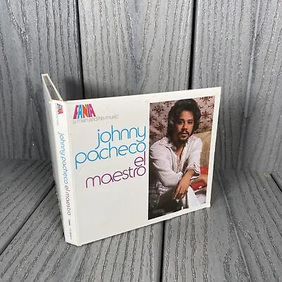 JOHNNY PACHECO EL MAESTRO - 2 CD's SET With 28 PAGE BOOKLET - 2006 FANIA RECORDS • $39.99