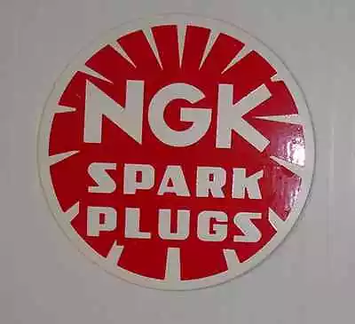 Ngk Spark Plugs Motorcycle Sticker Decal 2.5  • $2.30