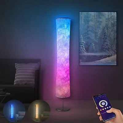 Torchlet Modern Floor Lamp RGB Color Changing Led Smart Lamp Alexa APP Contro... • $45.95