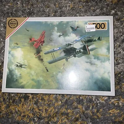 Falcon Deluxe 500 Pc Jigsaw Puzzle - Encounter With The Red Baron *SEALED* • £7.99