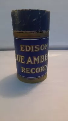 EDISON BLUE AMBEROL CYL#1880Dr's Testimonials MATCHING LID  • $28.50