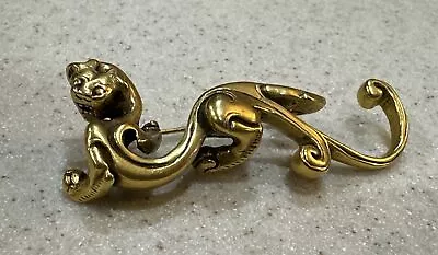 Vintage MMA Dragon Brooch Pin Metropolitan Museum NY Signed Retired • $39.99