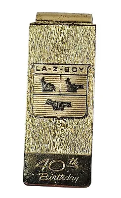 $14.99 • Buy Vintage La-Z-Boy 40th Anniversary Money Clip Form 1967
