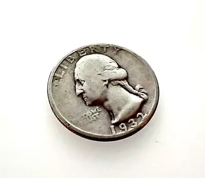 1932 Washington Quarter 25¢ ⁄⁄ 90% Silver [M9] • $4.26