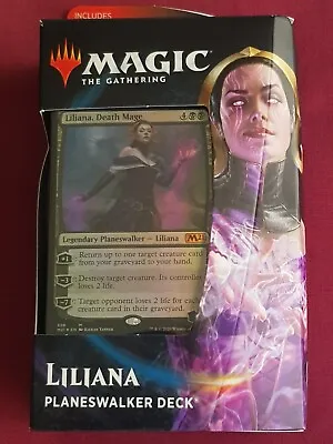 Magic The Gathering 2021 CORE SET LILIANA PLANESWALKER DECK New Sealed MTG M21 • $99.95