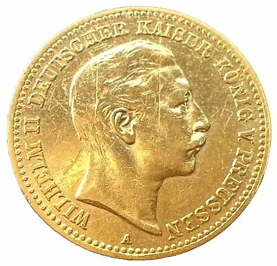 Germany Prussia 1898 A 10 Mark .900 Gold TEN MARKS • $319.87