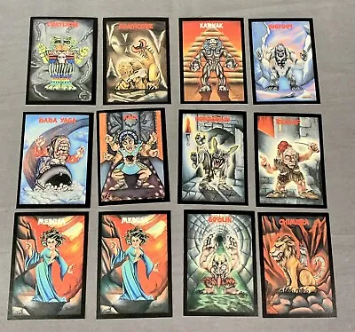 1991 Monster In My Pocket Cards: 17 Different Cards Plus 5 Duplicates (22 Total) • $9.95