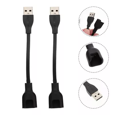 2 Pcs Harging Stand Watch Cord Phone Wristband Charging USB • £8.99