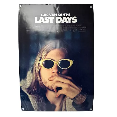 Kurt Cobain 40”x27” Gus Van Sant’s LAST Days Movie Poster 2005 Nirvana One Sheet • £72.33