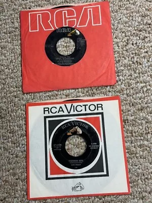 ELVIS PRESLEY Rock & Roll Rockabilly 45's Vinyl Records • $2.90