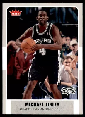 2007-08 Fleer Michael Finley San Antonio Spurs #186 • $1