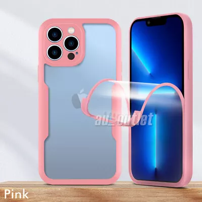 $6.99 • Buy 360 Full Body Screen Case For IPhone 14 Pro Max 13 12 11 XR X XS Max 7 8 Plus SE