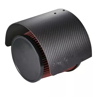 2.5-3.5  Cone Stainless Steel Air Intake Filter Heat Shield Cover Universal • $26.59